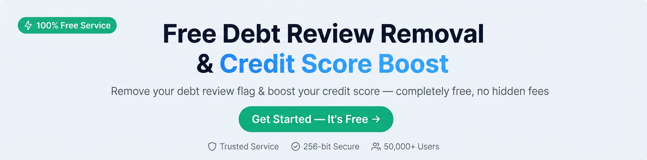 Credit Doctor - Leaderboard Banner